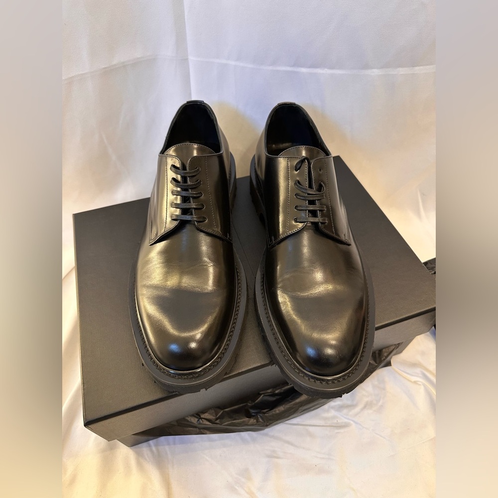 Saint Laurent Vaughn Oxford in Nero black formal dress shoe wedding groom IT 44 - Picture 7 of 16